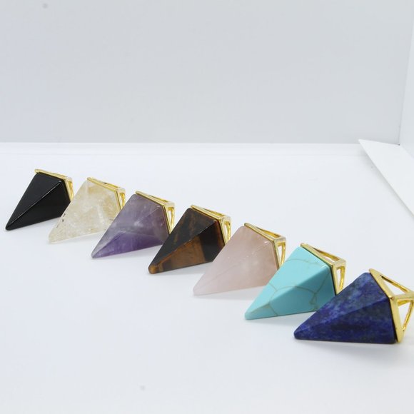 NWOT Crystals pendant pendulum bundle - Picture 3 of 5